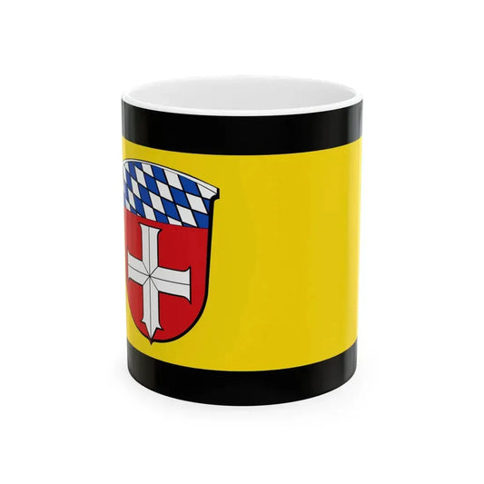 Flagge Buerstadt (Germany) White Coffee Mug 11oz - Go Mug Yourself