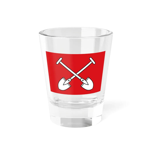 Flagge Buetgenbach (Belgium) Shot Glass 1.5oz 1.5oz - Go Mug Yourself