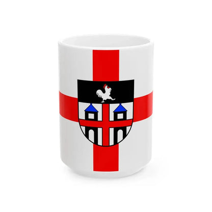 Flagge Burg Mosel (Germany) White Coffee Mug 15oz - Go Mug Yourself