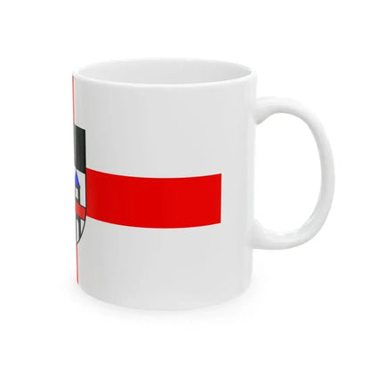 Flagge Burg Mosel (Germany) White Coffee Mug - Go Mug Yourself