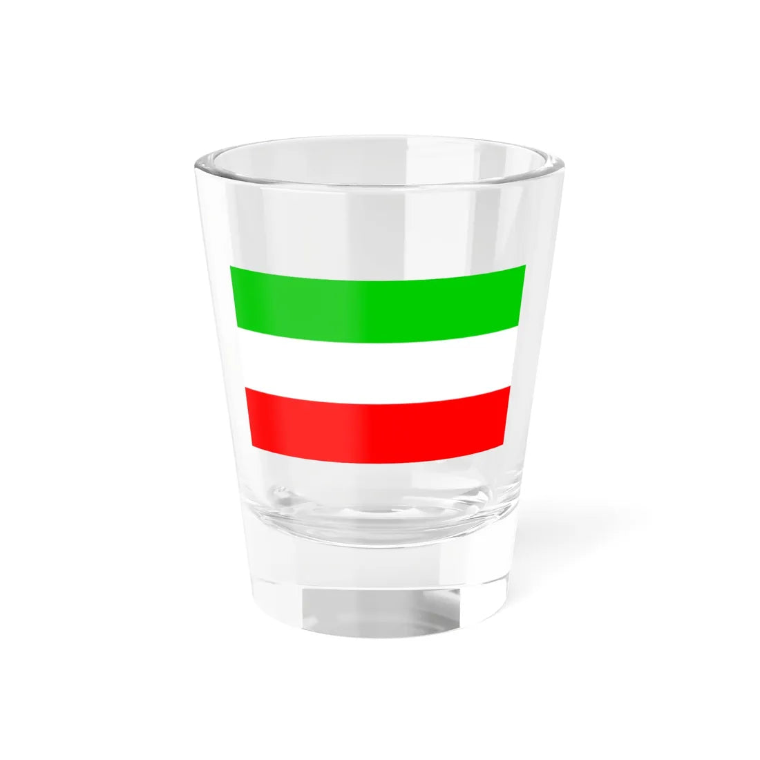 Flagge Cisrhenanische Rep Variante (Germany) Shot Glass 1.5oz 1.5oz - Go Mug Yourself