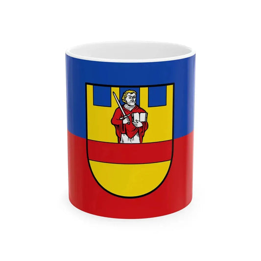 Flagge Cloppenburg (Germany) White Coffee Mug 11oz - Go Mug Yourself