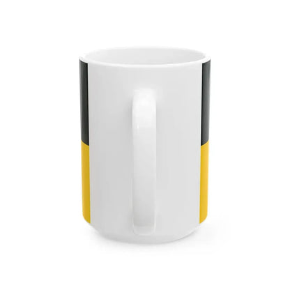 Flagge Coburg (Germany) White Coffee Mug - Go Mug Yourself