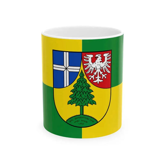 Flagge Dahn (Germany) White Coffee Mug 11oz - Go Mug Yourself