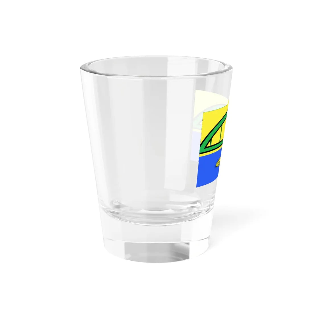 Flagge Dalldorf (Germany) Shot Glass 1.5oz - Go Mug Yourself