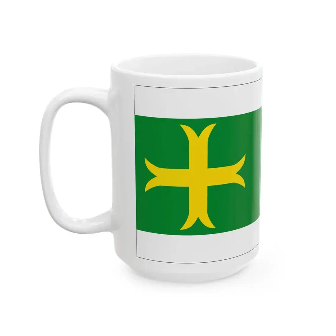 Flagge Damme (Germany) White Coffee Mug - Go Mug Yourself