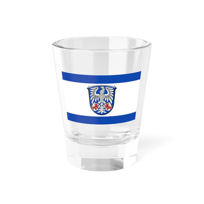 Flagge Dautphetal (Germany) Shot Glass 1.5oz 1.5oz - Go Mug Yourself