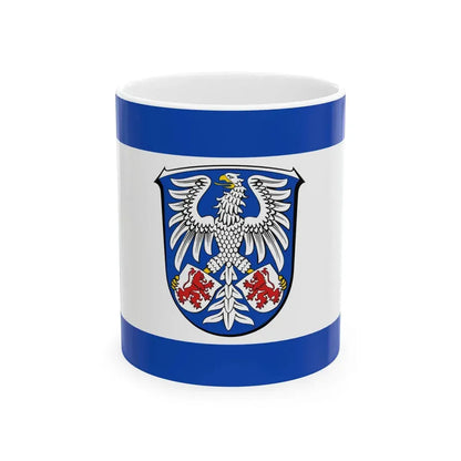 Flagge Dautphetal (Germany) White Coffee Mug 11oz - Go Mug Yourself