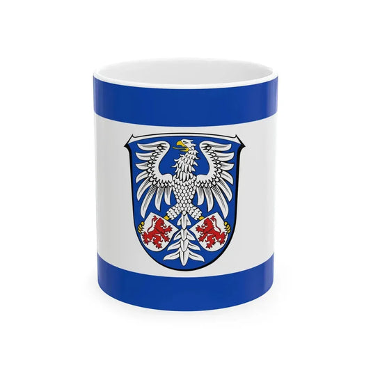 Flagge Dautphetal (Germany) White Coffee Mug 11oz - Go Mug Yourself