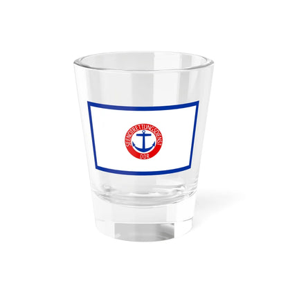 Flagge DDR Seenotrettungsdienst (Germany) Shot Glass 1.5oz 1.5oz - Go Mug Yourself