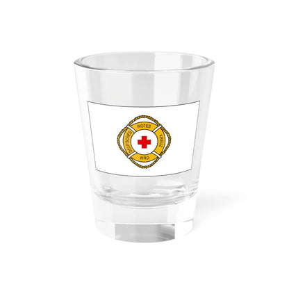 Flagge DDR Wasserrettungsdienst (Germany) Shot Glass 1.5oz 1.5oz - Go Mug Yourself