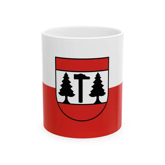 Flagge Deilingen (Germany) White Coffee Mug 11oz - Go Mug Yourself