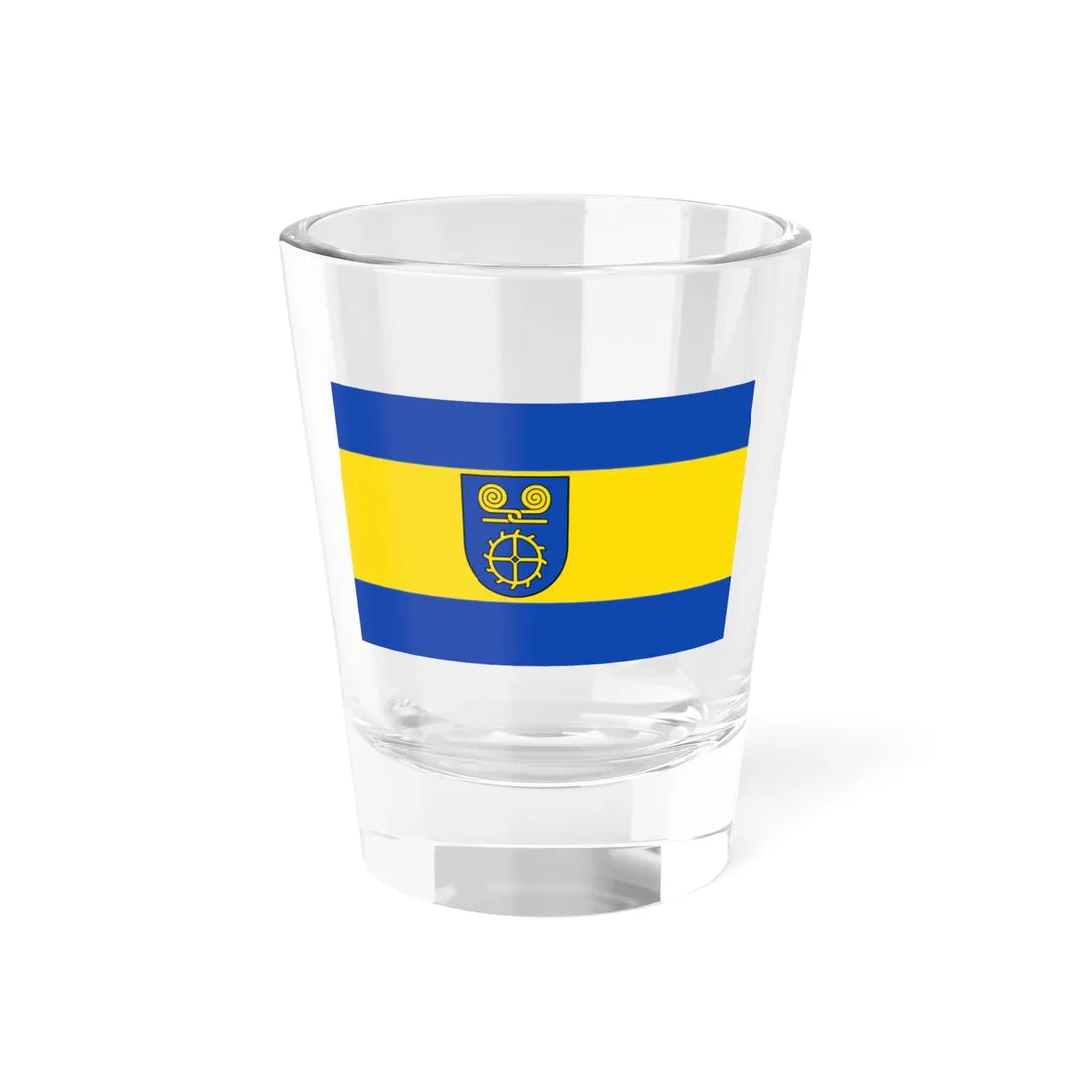 Flagge Deinstedt (Germany) Shot Glass 1.5oz 1.5oz - Go Mug Yourself