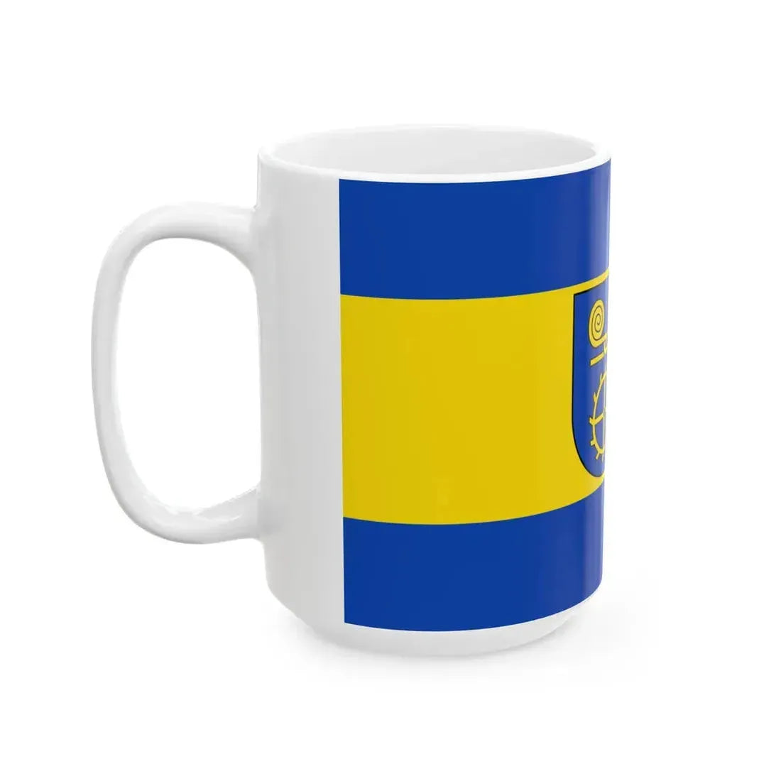 Flagge Deinstedt (Germany) White Coffee Mug - Go Mug Yourself