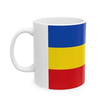 Flagge Delmenhorst (Germany) White Coffee Mug - Go Mug Yourself