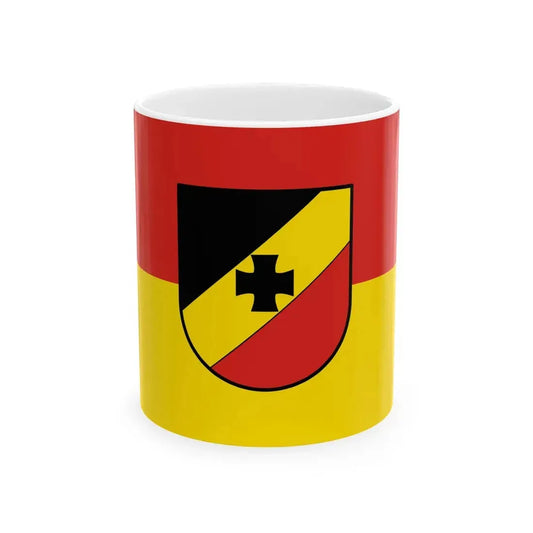 Flagge Denkingen (Germany) White Coffee Mug 11oz - Go Mug Yourself