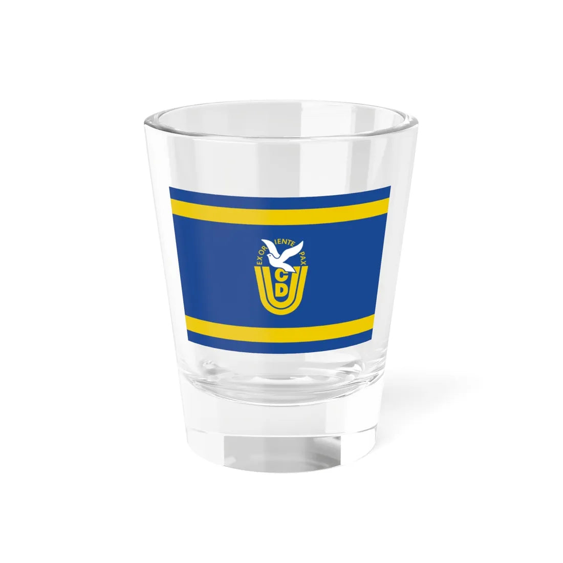 Flagge der CDU Ost (Germany) Shot Glass 1.5oz 1.5oz - Go Mug Yourself