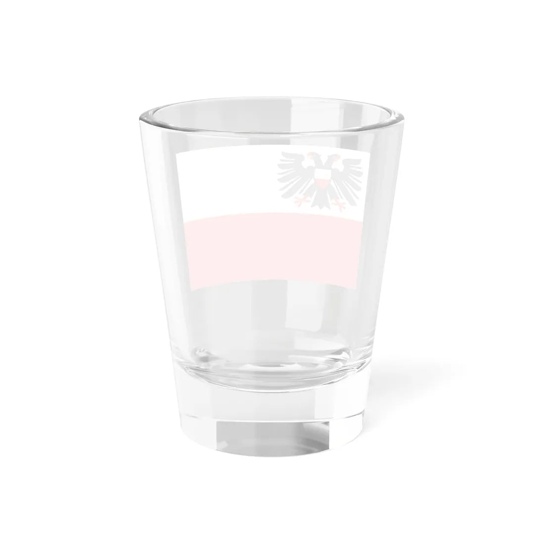 Flagge der Hansestadt Lübeck (Germany) Shot Glass 1.5oz - Go Mug Yourself