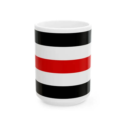 Flagge der Ralik-Inseln (Germany) White Coffee Mug 15oz - Go Mug Yourself