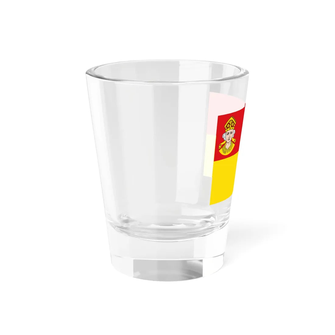 Flagge der Stadt Hagenow (Germany) Shot Glass 1.5oz - Go Mug Yourself