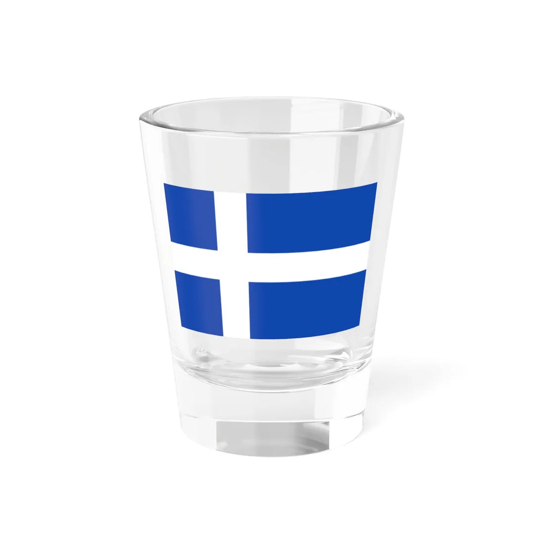 Flagge der Stadt Varel (Germany) Shot Glass 1.5oz 1.5oz - Go Mug Yourself