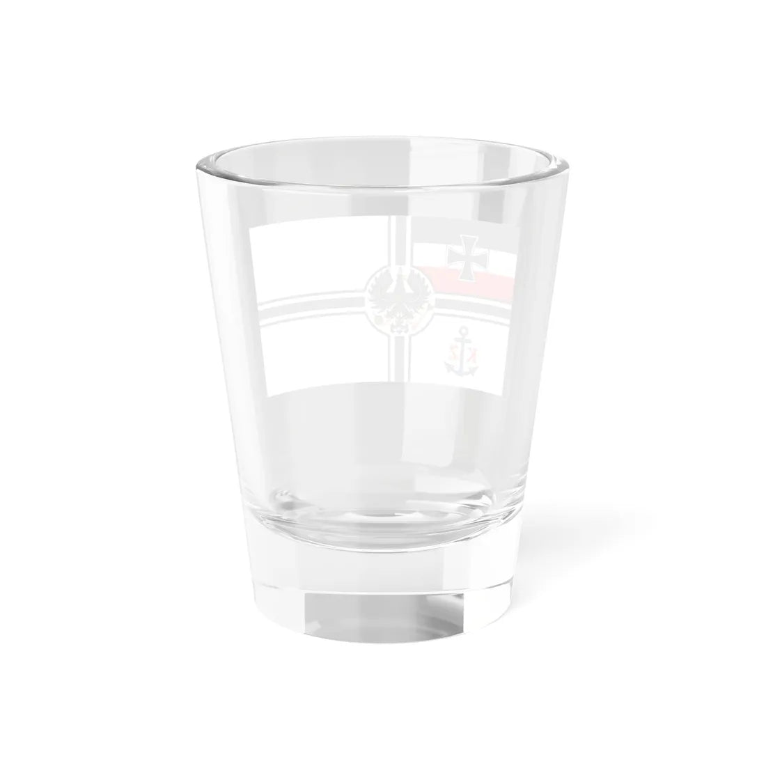 Flagge der Zollfahrzeuge -1892 (Germany) Shot Glass 1.5oz - Go Mug Yourself