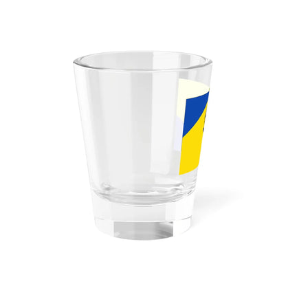 Flagge des Landkreises Parchim (Germany) Shot Glass 1.5oz - Go Mug Yourself