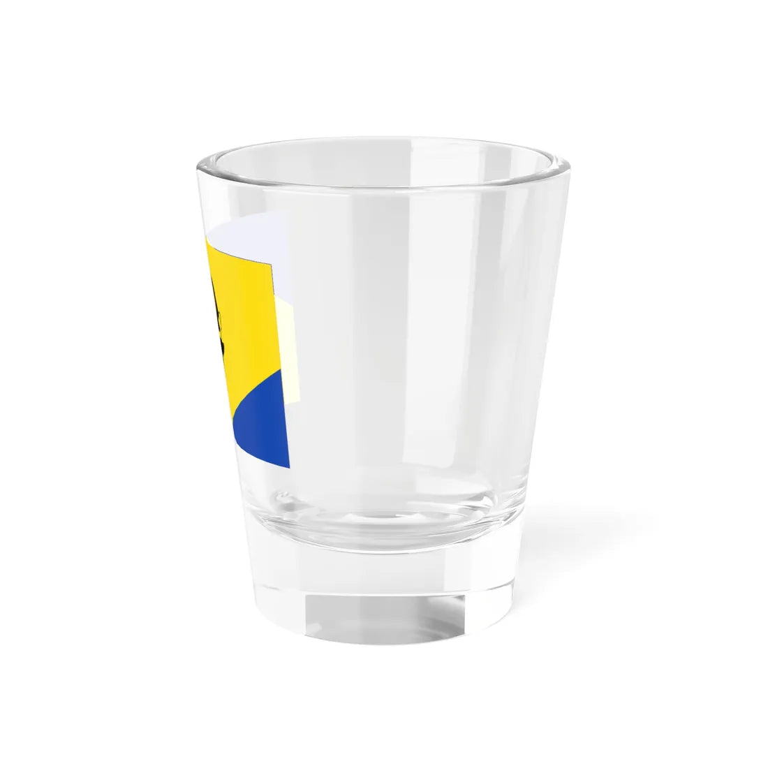 Flagge des Landkreises Parchim (Germany) Shot Glass 1.5oz - Go Mug Yourself