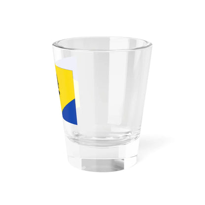 Flagge des Landkreises Parchim (Germany) Shot Glass 1.5oz - Go Mug Yourself
