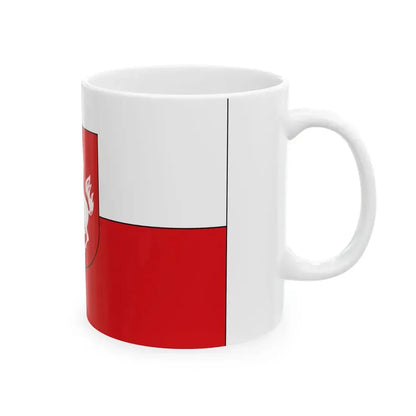 Flagge des Landschaftsverbandes Westfalen-Lippe (Germany) White Coffee Mug - Go Mug Yourself