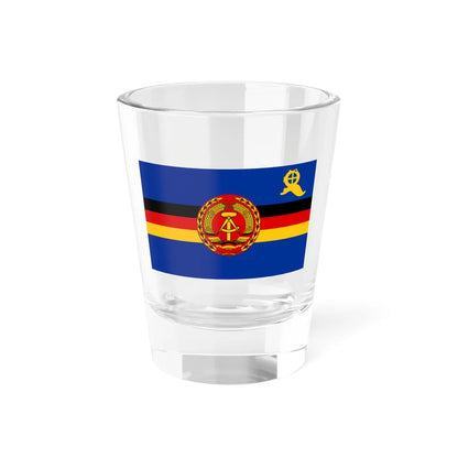 Flagge des Rettungsdienstes DDR (Germany) Shot Glass 1.5oz 1.5oz - Go Mug Yourself