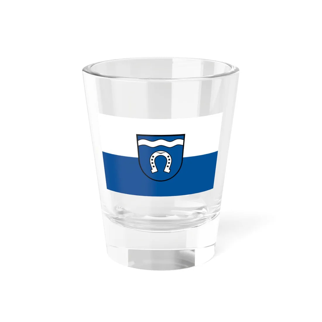 Flagge Dettenheim (Germany) Shot Glass 1.5oz 1.5oz - Go Mug Yourself