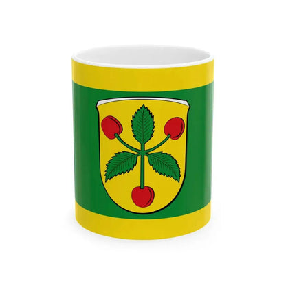 Flagge Dexbach (Germany) White Coffee Mug 11oz - Go Mug Yourself