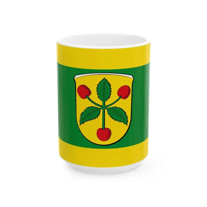 Flagge Dexbach (Germany) White Coffee Mug 15oz - Go Mug Yourself