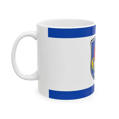 Flagge Dieburg (Germany) White Coffee Mug - Go Mug Yourself