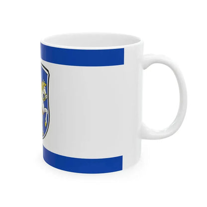 Flagge Dieburg (Germany) White Coffee Mug - Go Mug Yourself