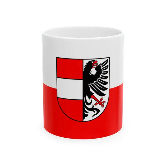 Flagge Dietenheim (Germany) White Coffee Mug 11oz - Go Mug Yourself
