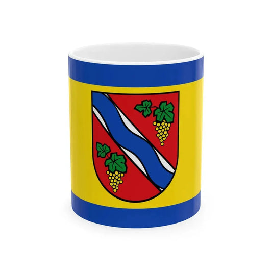 Flagge Dietzenbach (Germany) White Coffee Mug 11oz - Go Mug Yourself