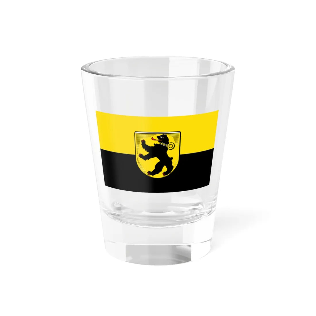 Flagge Dornum (Germany) Shot Glass 1.5oz 1.5oz - Go Mug Yourself