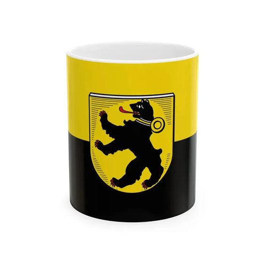 Flagge Dornum (Germany) White Coffee Mug 11oz - Go Mug Yourself
