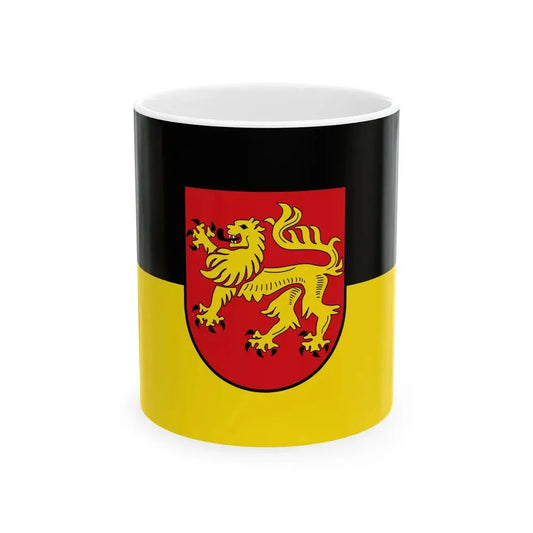 Flagge Dransfeld (Germany) White Coffee Mug 11oz - Go Mug Yourself