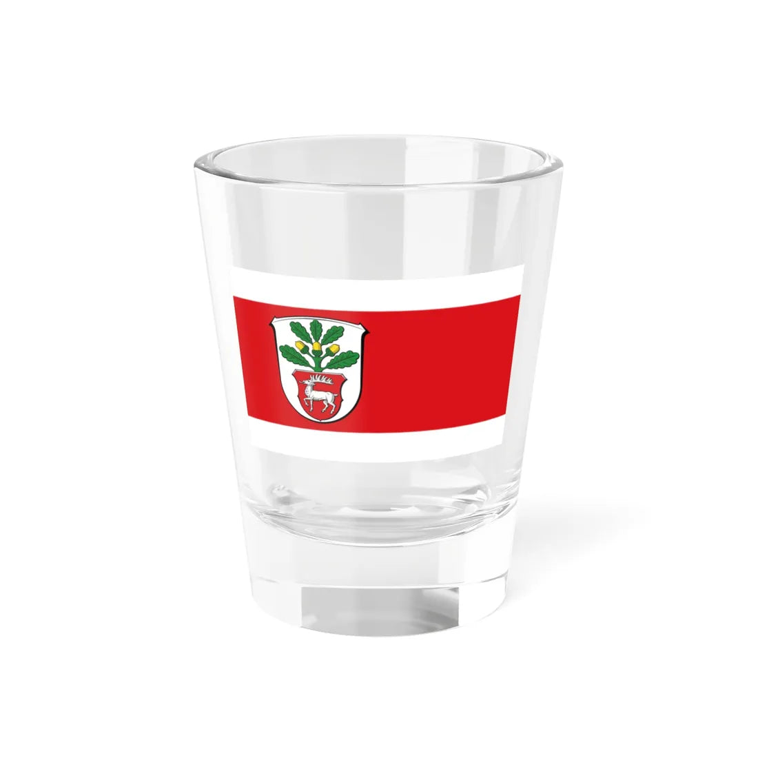 Flagge Dreieich (Germany) Shot Glass 1.5oz 1.5oz - Go Mug Yourself