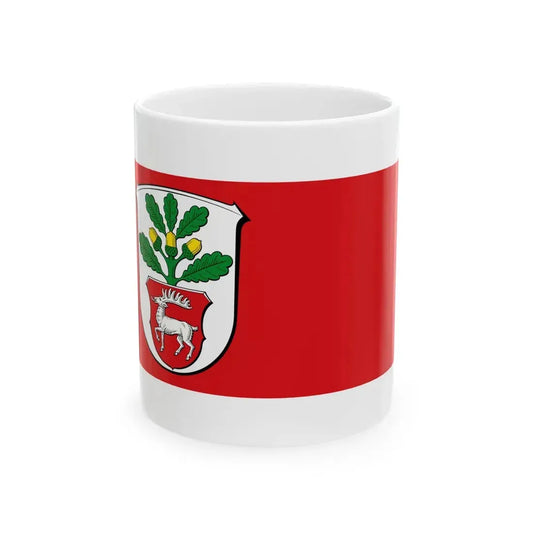 Flagge Dreieich (Germany) White Coffee Mug 11oz - Go Mug Yourself