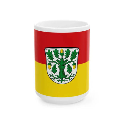 Flagge Dreieichenhain (Germany) White Coffee Mug 15oz - Go Mug Yourself