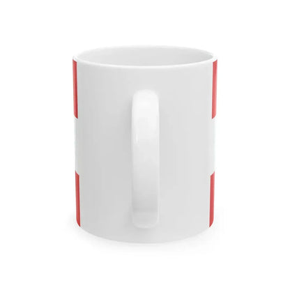 Flagge Drestedt (Germany) White Coffee Mug - Go Mug Yourself