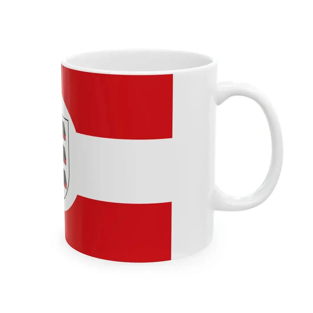 Flagge Drestedt (Germany) White Coffee Mug - Go Mug Yourself