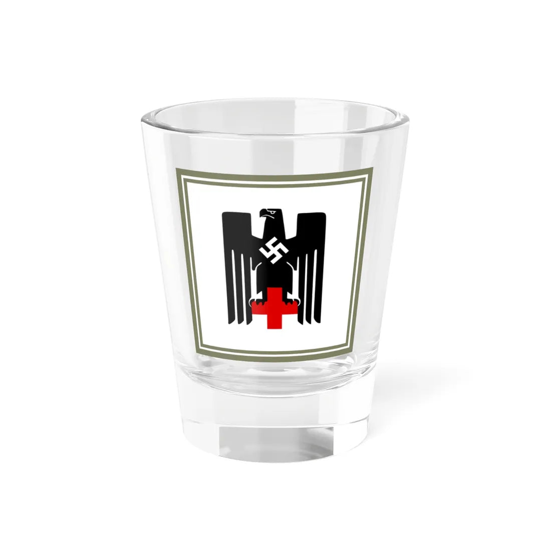 Flagge DRK Kreisführer 1938 (Germany) Shot Glass 1.5oz 1.5oz - Go Mug Yourself