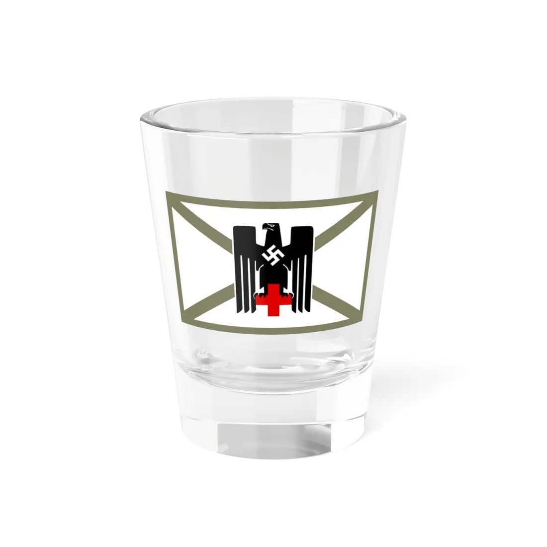 Flagge DRK Landesführer stv 1938 (Germany) Shot Glass 1.5oz 1.5oz - Go Mug Yourself