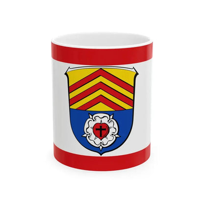 Flagge Dudenhofen Rodgau (Germany) White Coffee Mug 11oz - Go Mug Yourself