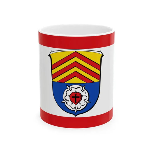 Flagge Dudenhofen Rodgau (Germany) White Coffee Mug 11oz - Go Mug Yourself